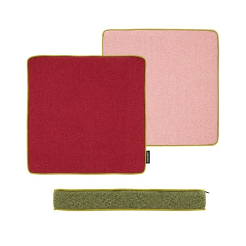 REMEMBER Sitzkissen "Cranberry" - B 40 x T 40 x H 5 cm - 4-farbiges Kissen inkl. Füllung REMEMBER Sitzkissen "Cranberry" - B 40 x T 40 x H 5 cm - 4-farbiges Kissen inkl. Füllung von Remember