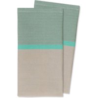Remember - Baumwoll-Servietten (2er-Set), mint von Remember