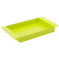 Remember - Rio Metall-Tablett klein, lime von Remember