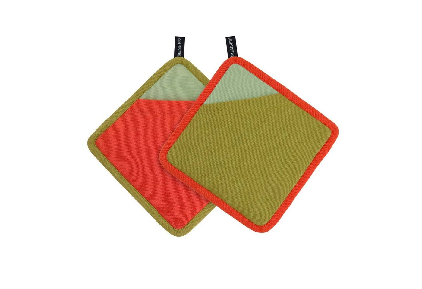 Remember Topflappen Berry, (2er Set) von Remember