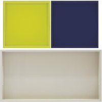 Remember - Trias Tablett-Set, mehrfarbig (3 tlg.) von Remember