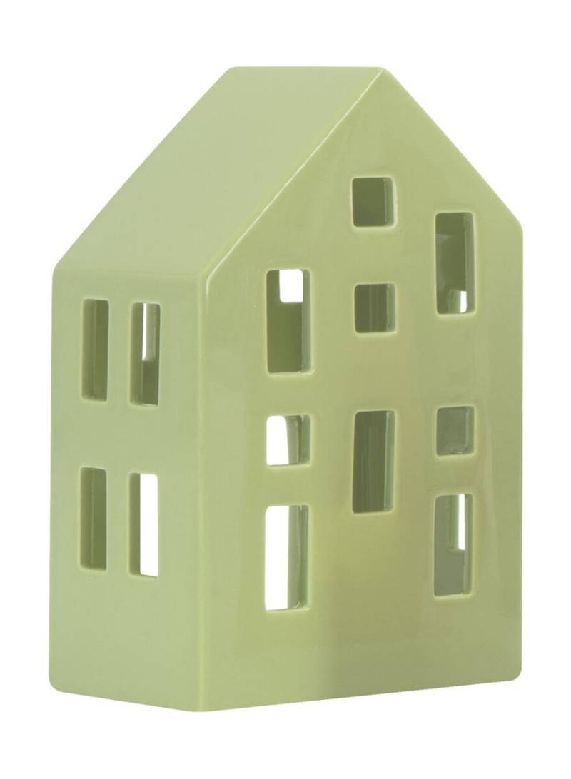 Teelichthaus 10x16x7 cm Nyhavn Lime von Remember