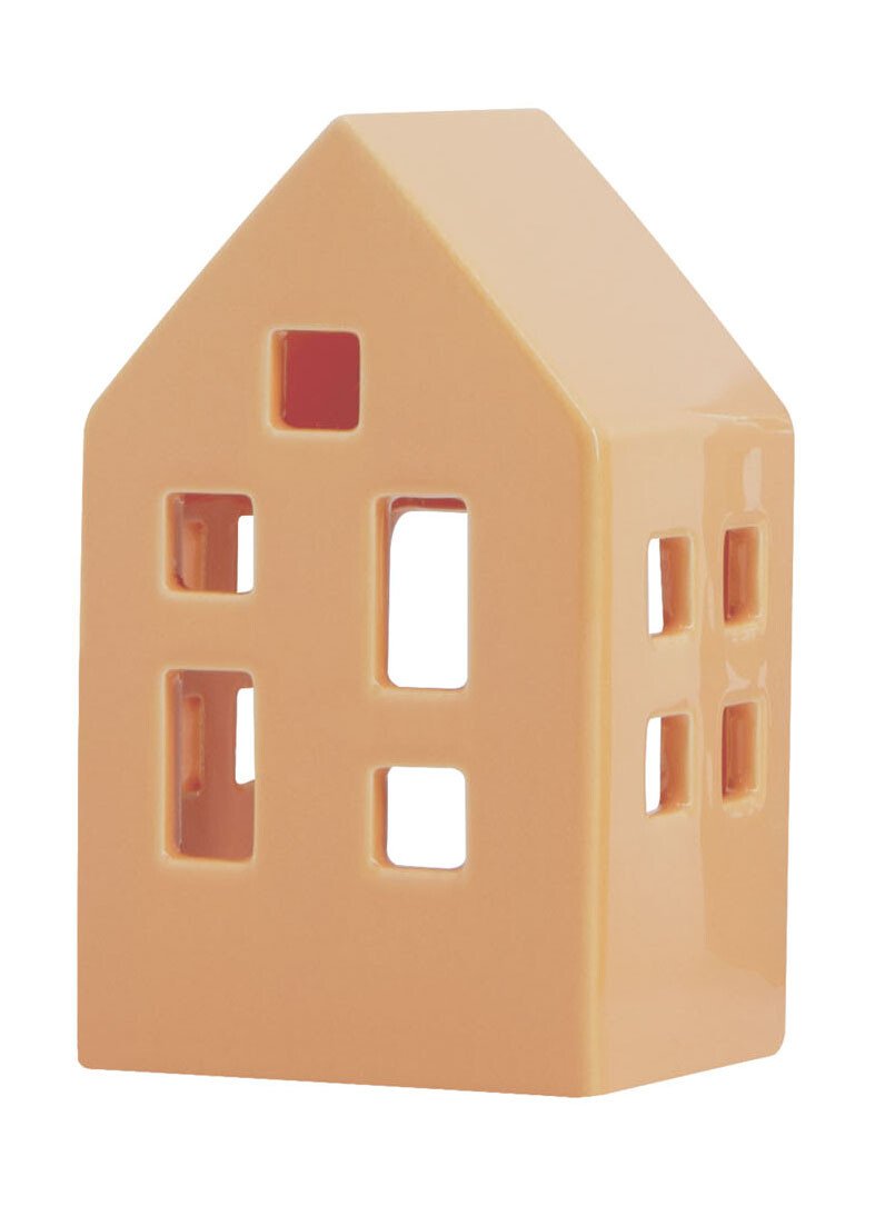 Teelichthaus 7x12x6 cm Nyhavn Peach von Remember