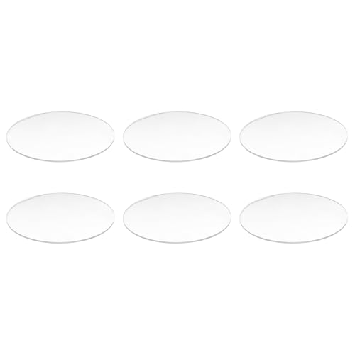 Remingtape 6X Transparent 3Mm Starker Acryl Runde Scheibe Durchmesser: 70Mm von Remingtape
