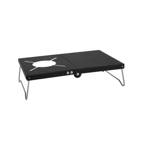Remingtape Outdoor Camping Tisch Ultraleichte Stahl Faltbare Faltbare Campingtisch für Outdoor Angeln, Wandern Schwarz Remingtape Outdoor Camping Tisch Ultraleichte Stahl Faltbare Faltbare Campingtisch für Outdoor Angeln, Wandern Schwarz von Remingtape