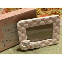 Papier Bilderrahmen - Rock A Bye Way Baby Blocks Hält 3 1/2 "x 5" Tabletop Aus Kunstharz von ReminiscentHome