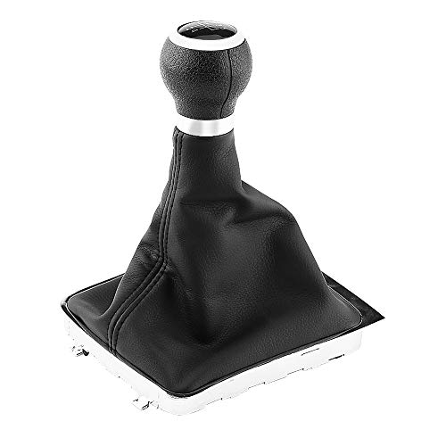 B6 pommeau de vitesse 5 vitesses voiture pommeau de levier de vitesse guêtre Kit de cadre de démarrage pour B6 2006-2010 b6 levier+ b6 b6 manual b6 v von Reminnbor
