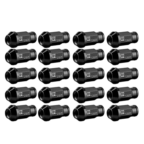 R ing Wheel Spiked Lug Nuts Autoreifenschrauben R ing Wheel Nut M12 x 1.5 20 Stück (schwarz) M12 x 1,5 Silber Lug Nut M12 x 1,5 Silber Lug Nut Radmutter Felgen Tuning + Radmutter M12 x 1,5 E von Reminnbor