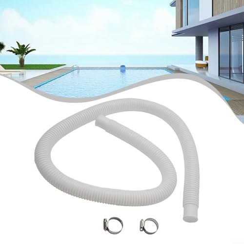 1 x 5 m für Intex Pool-Filterschlauch, 32 mm Durchmesser für effiziente Wasserabsaugung und Rückführung von RemixAst