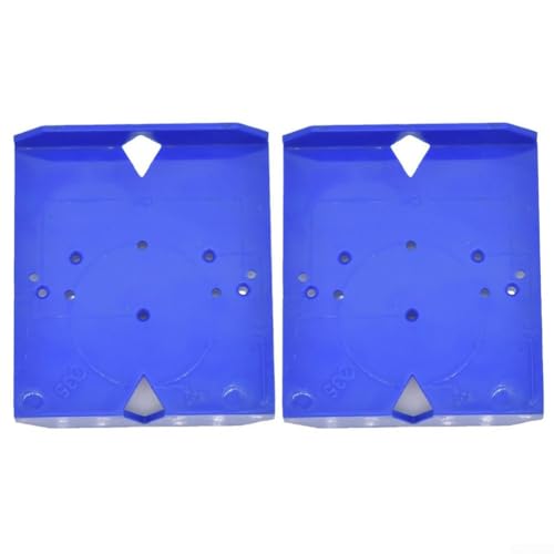 2 Stück Schrankscharnierloch-Positionierungsvorrichtung für verdeckte Scharniere in zwei Größen, 35 mm, 40 mm, mit präziser Ausrichtung und Bohrmarkierung, leichtes ABS-Material 2 Stück Schrankscharnierloch-Positionierungsvorrichtung für verdeckte Scharniere in zwei Größen, 35 mm, 40 mm, mit präziser Ausrichtung und Bohrmarkierung, leichtes ABS-Material von RemixAst
