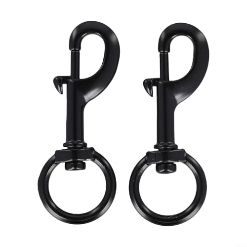 2er-Pack Druckknöpfe aus Edelstahl mit 360-Grad-Drehung, ideal für den Einsatz im Freien (120 mm) von RemixAst