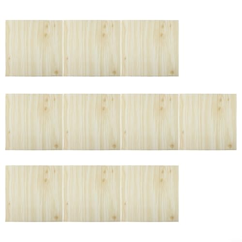 3D Fliesen Stein Ziegel Wandaufkleber Weichschaumplatten Set von 10 Stück Geeignet für Wohnzimmer Schlafzimmer Küche Wände (2#) von RemixAst