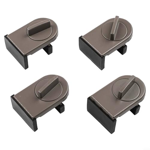 4 Stück verstellbare Fensterschlösser, entworfen für Kindersicherheit und sicheren Heimgebrauch von RemixAst