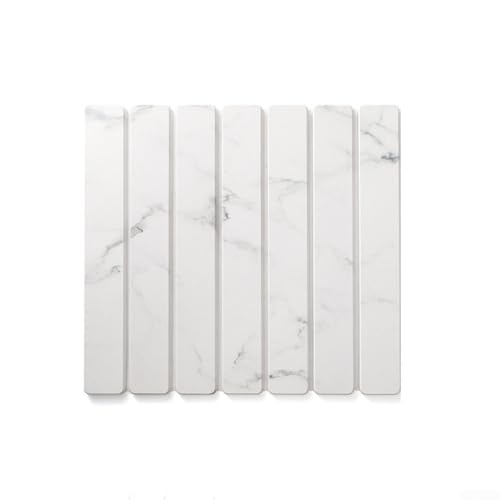 Abtropfmatte für die Küchentheke, Kieselgur aus PU-Leder, saugfähiges Abtropfgestell, faltbar, platzsparendes Design, rutschfeste Oberflächen für Zuhause, Bad (1) von RemixAst