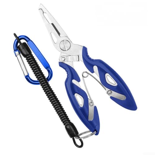 Angelzange mit tiefer Reichweite, Verriegelung und komfortablem Griff zum Entfernen von Haken (blau) von RemixAst