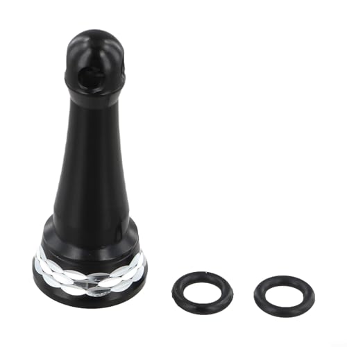 Balance-Stange für Angelrollen, 47 mm, für Stradi und NASCI, aus Aluminiumlegierung, inklusive 2 wasserdichten Ringen für zusätzlichen Schutz, Schwarz Balance-Stange für Angelrollen, 47 mm, für Stradi und NASCI, aus Aluminiumlegierung, inklusive 2 wasserdichten Ringen für zusätzlichen Schutz, Schwarz von RemixAst