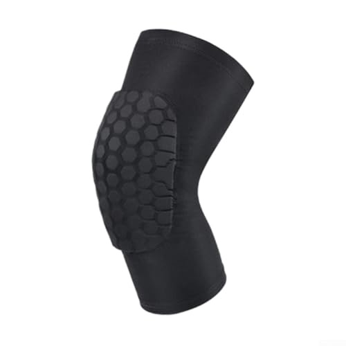Bequeme und sportliche Kniebandage, ideal für alle Arten von Sport- und Fitnessaktivitäten (L Schwarz) von RemixAst