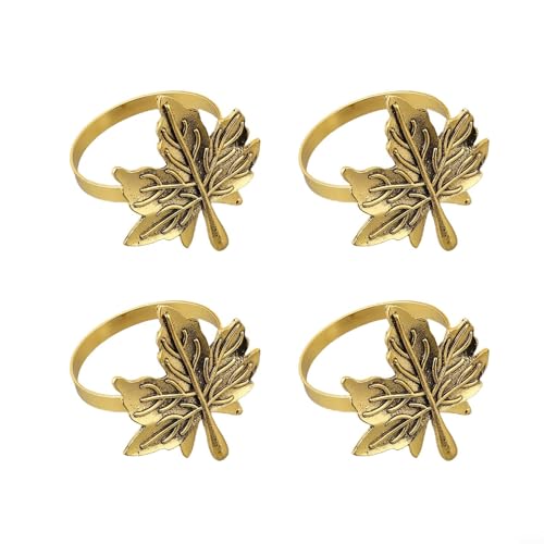 Culinary Celebration Accessories Set of 6 Retro Napkin Rings Perfectly Suited for Thanksgiving Dinners (B) von RemixAst