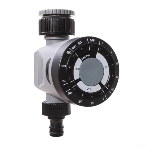 Digitaler Gartenbewässerungstimer, Bewässerungsregler Automatische Pflanzensprinkleranlage mit programmierbarem Zeitplan 12/24/48 Stunden Intervall Einstellbare Laufzeit 2-60 Minuten für Außen Digitaler Gartenbewässerungstimer, Bewässerungsregler Automatische Pflanzensprinkleranlage mit programmierbarem Zeitplan 12/24/48 Stunden Intervall Einstellbare Laufzeit 2-60 Minuten für Außen von RemixAst