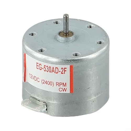 EG530AD2F Audio Capstan Motor DC 12V für Tonband-Recorder Verwendung mit Rechtslauf und stabiler Geschwindigkeit bei 2400 U/min von RemixAst