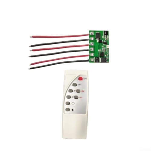 Fernbedienung Solarstraßenlaterne Treiberplatine 6 4V 12V unterstützt 3 2V bis 12 8V und 3 7V bis 11 V Lithium-Batterien für Solarlampen-Controller von RemixAst