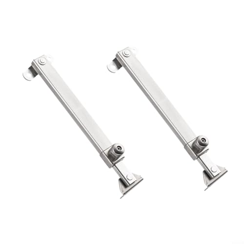 Flügelstopper mit 7 verstellbaren Positionen, Zinklegierung und Edelstahl-Konstruktion, geeignet für Front- oder Seitenmontage auf mehreren Rahmentypen (A+B) von RemixAst