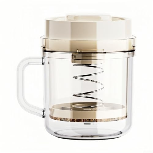 Joghurtbereiter mit feinmaschigem Sieb und Deckel, perfektes Werkzeug für die Herstellung cremiger Milchprodukte zu Hause von RemixAst