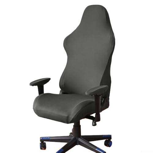 Komfortorientierter, dehnbarer Gaming-Stuhlbezug mit Armlehnen, perfekt für langes Sitzen, Dunkelgrau Komfortorientierter, dehnbarer Gaming-Stuhlbezug mit Armlehnen, perfekt für langes Sitzen, Dunkelgrau von RemixAst