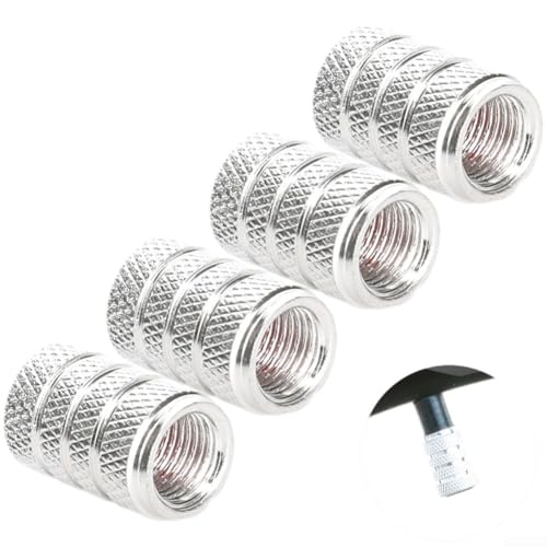 Mountainbike-Ventil mit Wasserbeständigkeit für optimale Funktionalität bei verschiedenen Wetterbedingungen (Silber) von RemixAst