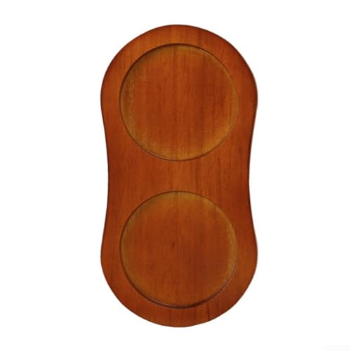 Pfeffermühle aus Holz für Küchen-Haushaltsgegenstände, mit Doppelloch-Fächern, um Gewürze effizient zu organisieren und aus langlebigen Holzmaterialien (8 Arten Retro-Basis) von RemixAst