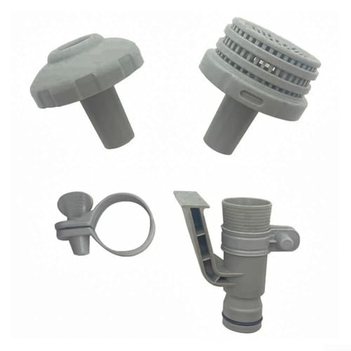 Pool Wasserstrahlverbinder Kit, oberirdische Pool Filter Connector Set 1,25 Zoll Schwimmbad Schlauchhalter Düse Kit mit Filtergitter Wassertank Rohrhalterung für 25022E Modell Pool Wasserstrahlverbinder Kit, oberirdische Pool Filter Connector Set 1,25 Zoll Schwimmbad Schlauchhalter Düse Kit mit Filtergitter Wassertank Rohrhalterung für 25022E Modell von RemixAst