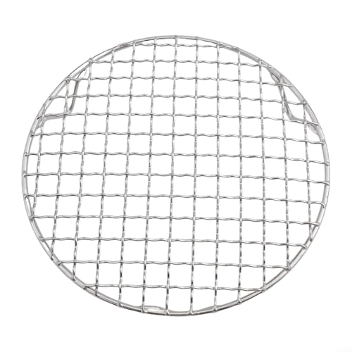 Rundes Kühlgitter aus Edelstahl mit kleinen Löchern für gleichmäßige Luftzirkulation bei Backvorgängen (18 cm) von RemixAst