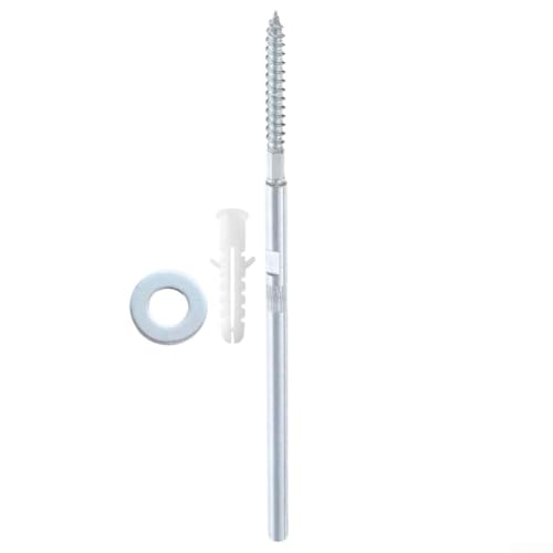 Schwebende Regalhalterung mit Wandhalterungsstiften, bietet starke Unterstützung bis zu 6,8 kg, geeignet für verschiedene Regalanwendungen (10 x 200) von RemixAst