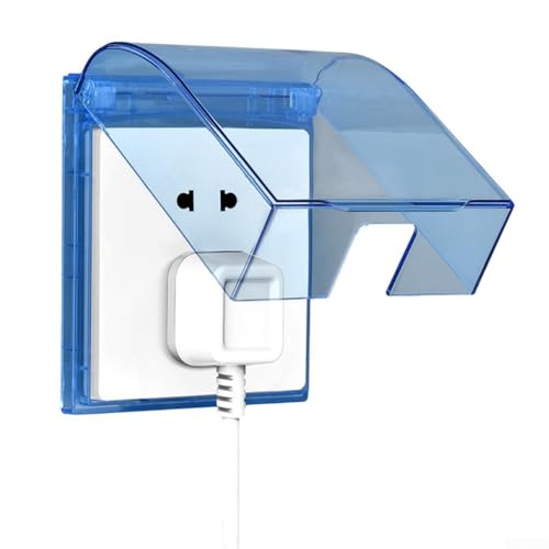 Selbstwasserdichte Box für 86 Wandsteckdosen in Küchen und Balkonen (blau) von RemixAst