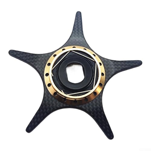 Sternförmige Angelrolle, Abschlepprolle, Köderrad-Modifikationszubehör, für KTF Same Style Star Drag Entladeschlüssel (Champagner Gold) von RemixAst