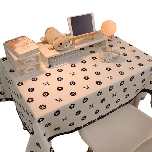 Stilvolle Tischdecke aus Polyester, wasserdicht und schmutzabweisend, perfekt für den Heimgebrauch (C) von RemixAst