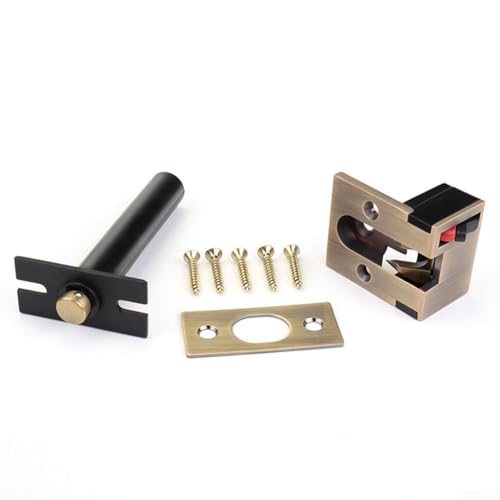 Türriegel aus Zinklegierung, unsichtbares Design für verbesserte Ästhetik und Sicherheit (Bronze) von RemixAst