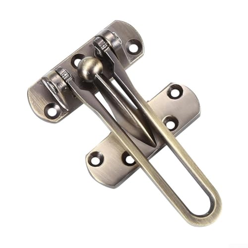 Türschutzbegrenzer aus Zinklegierung, starke und zuverlässige Sicherheitsschlosskette (grüne Bronze) von RemixAst