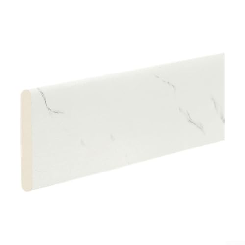 Wall Decor Solutions Attraktive Sockelleisten Aufkleber für Türen und Fenster (weiß) von RemixAst