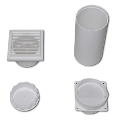 Wanddurchführung 140mm Kunststoff von Remko