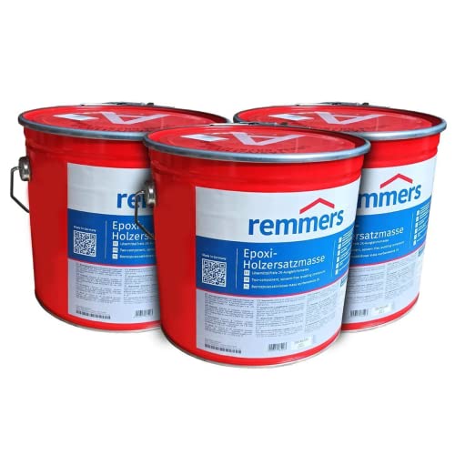 SET Remmers EPOXI-HOLZERSATZMASSE 3 x 3kg Lösemittelfreie 2K-Ausgleichsmasse von Remmers GmbH