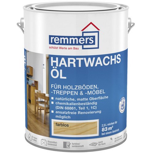 Remmers Aidol Hartwachsöl, 0,75 Liter in Teak von Remmers