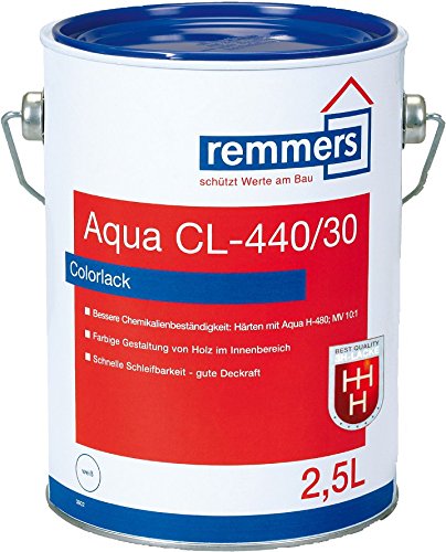 Remmers Aqua CL-440/30-Colorlack, 5ltr weiß von Remmers