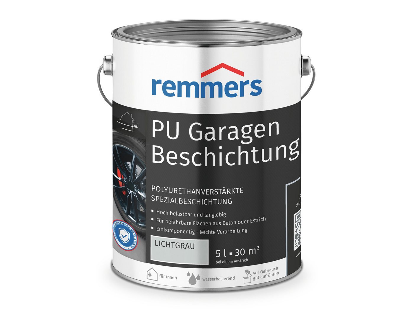 Remmers Bodenversiegelung PU Garagenbeschichtung anthrazit 5 Liter von Remmers
