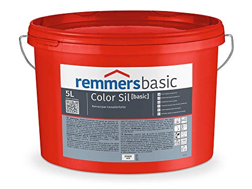 Remmers COLOR SIL [basic] WEIß/FASSADENFARBE Hochwertige Fassadenfarbe mit mineralischem Charakter 12,5 Liter von Remmers