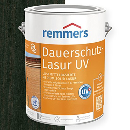 Remmers Dauerschutz-Lasur UV (2,5 l, ebenholz) von Remmers