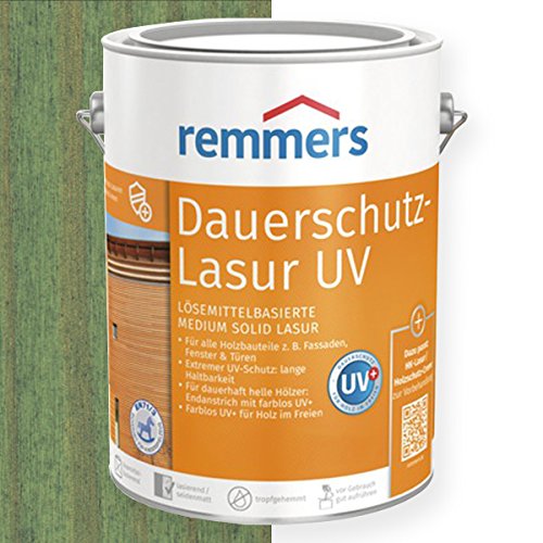 Remmers Dauerschutz-Lasur UV (2,5 l, tannengrün) von Remmers