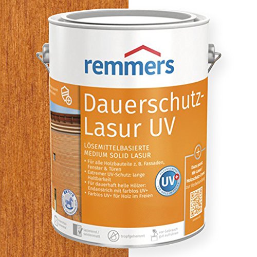 Remmers Dauerschutz-Lasur UV (5 l, teak) von Remmers