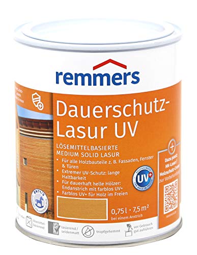 Remmers Dauerschutz-Lasur UV (750 ml, eiche Hell) von Remmers