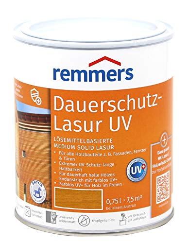 Remmers Dauerschutz-Lasur UV (750 ml, eiche Rustikal) von Remmers